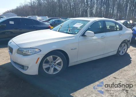 2012 BMW 528I z USA, uszkodzony, nr VIN WBAXG5C53CDY28813
